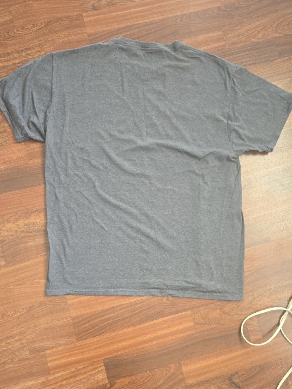 Fruit of the Loom Men's Short Sleeve Crew Neck T-Shirt - Gray - Picture 3 of 3